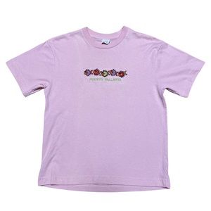 Puerto Vallarta Pink Short Sleeve Tee Size Girl XL 14-16